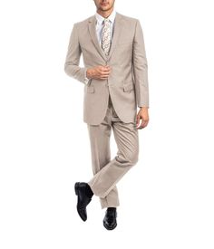 A two piece Modern fit suit with a notch lapel is another classic and timeless choice for a wedding. The Modern fit jacket is flattering to most body types and the notch lapel adds a touch of sophistication. The suit is available in a variety of colors, so you can choose one that matches the wedding theme or your own personal style.Material: 65% Dacron 35% Rayon Notch Lapel Suit, Modern Fit Suit, Choose One, Workout Jacket, Wedding Theme, Modern Fit, Body Types, A Wedding, The Modern