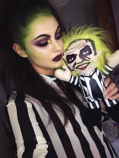 Halloween Costumes Male, Beetlejuice Diy, Costumes Male, Last Minute Halloween Costume Ideas, Halloween Make-up Looks, Last Minute Halloween Costume