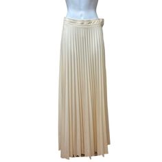 Vintage 60s 70s Alex Coleman Of California Accordion Pleat Maxi Skirt 28" New Thank You For Looking! See All Pictures For Condition. For Clothing & Textiles; Measurements Are In The Last Photo. Spring Full Length Fitted Pleated Skirt, Chic Full-length Pleated Skirt For Spring, Full Length Pleated Skirt For Spring, Vintage Beige Party Skirt, Retro Beige Skirt For Spring, Retro Spring Skirt With Accordion Pleats, Spring Retro Skirt With Accordion Pleats, Retro Accordion Pleats Skirt For Spring, Retro Flared Maxi Skirt For Spring