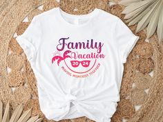 Family Vacation 2024 T-shirt, Making Memories together family tshirt, Family matching shirt, Family Beach trip shirt, Family Vacation shirts -----How To Order----- 1-) Please, check and review all photos 2-) Choose your t-shirt size and color *Different styles of shirts may have different shades of same color choice due to different manufacturer brands. *For this reason, we recommend you to match shirts from the same styles if you want precisely matching colors (exa. Unisex, V-neck, Tank top, et Custom Print Short Sleeve T-shirt For Family Outings, White Crew Neck T-shirt For Family Outings, White Short Sleeve T-shirt For Family Outings, Summer Family Reunion Graphic Tee, White Family Matching Shirts For Family Reunion, Family Matching White Shirts For Family Reunion, Pre-shrunk Short Sleeve T-shirt For Family Outings, White Graphic Print T-shirt For Family Outings, Family Matching Vacation T-shirt