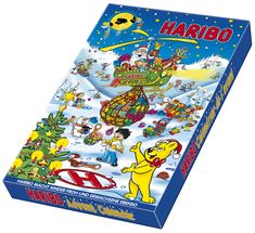 a box with an image of cartoon characters on it and the words harbo written in