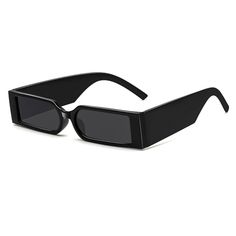 Rectangle Small Thin Narrow Flat Top Mens Women's 90’s OG Trendy Sun Glasses Unisex Square Old School Designer Style Fashion Plastic Frame Shades Hip Hop Dark Black Stylish Driving Sunglasses. HIGH QUALITY MATERIAL -- These trendy rectangular sunglasses from Azoxus are made of friendly-skin, high quality plastic material. STRONG METAL HINGES are stable and durable that they provide countless opening and closing. Nose pads in frame fit for unisex. Arc design at the end of wide arms greatly suit e Black Sunglasses Square, Arc Design, Retro Looks, Sunglasses Retro, Bokeh Background, Metal Hinges, Sunglasses Collection, Rectangle Frame, Shades Sunglasses