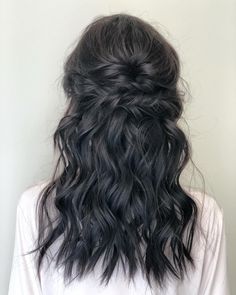 Bohemian Wedding Hairstyles, Boho Wedding Hairstyles, Bohemian Wedding Hair, Dunner Wordend Haar, Wavy Wedding Hair, Wedding Hair Half, Bridesmaids Hair, Boho Wedding Hair, Wedding Hair Inspiration