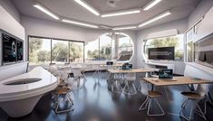 How to Create a Futuristic Modern Office Design? Auditory Learners, Presentation Techniques, Image Positive, Interactive Multimedia, Interactive Presentation, Teaching Techniques, Modern Office Design, Visual Learning, The Learning Experience