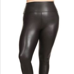 Plus Faux Leather High Waist Leggings 80%Polyester,15%Viscos,5%Spandex High Waist Polyurethane Leggings For Work, Jumpsuits Plus Size, Ruched Leggings, Disney Leggings, Boutique Pants, Leopard Leggings, Star Leggings, Athleta Leggings, Ankle Length Leggings