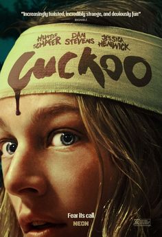 New official poster for the horror film CUCKOO (2024) - Dir. Tilman Singer.
Check out my review of the movie:
https://wp.me/pd33Xu-118
🎬🎞🎥📽📺
#Cuckoo #Critica #Review #MovieReview #movieposter #HunterSchafer @hunterschafer #DanStevens #JessicaHenwick #Horror #Terror #HorrorMovie #horrorfilm #scary #scarymovie #spooky #creepy #gore #popculture #geek #nerd #Movies #Filmes #films #cine #Cinema #cult #culture #art #Entertainment @neonrated #OsFilmesdoKacic Cuckoo Movie, January Movies, German Alps, Astrid Berges Frisbey, Jessica Henwick, New Movie Posters, Summer Movie, Dan Stevens, Movie To Watch