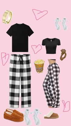 Cute Couple Matching Outfits Pjs, Matching Pajamas For Teens, Matching Pjs With Bf, Matching Pjs For Couples Aesthetic, Mathching Pajamas, What To Wear To The Movies, Matching Clothes Couple, Cute Outfits With Leggings