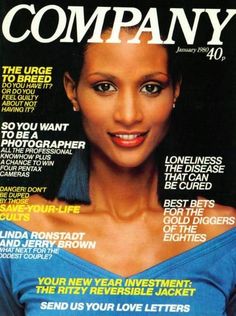 a woman on the cover of a magazine