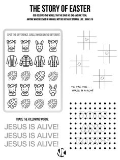 the story of easter crossword puzzle