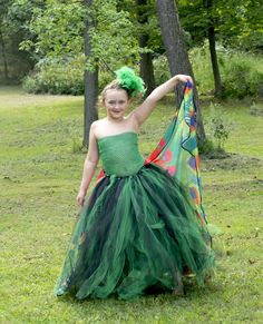 "Peacock Costume, Kids Halloween Costume, Green Bird Tutu Dress, Adult Peacock Costume, Kids Peacock Costume, Girls Peacock Tutu Dress, Dress with Cape, Little Girls Costume, Children's Costumes, Tween Costume Peacock Tutu Dress This gorgeous green and black tutu on a green top (skirt only for adult size), plus a detachable peacock cape is perfect for Halloween! Wear with a peacock Halloween costume, use a photo prop, birthday party outfit, or just for play! Hair piece can be added through the d Peacock Costume Kids, Peacock Halloween Costume, Peacock Halloween, Peacock Tutu, Kids Halloween Costume, Costume Green, Peacock Costume, Fairy Halloween Costumes, Dress Cape