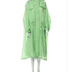 Sz 34 Oversized Nwt Initially Priced At $3900 Stella Mccartney Women's Parachute Trench Coat Oversized Luxury Spring Outerwear, Luxury Oversized Outerwear For Spring, Stella Mccartney Coat, White Trench Coat, Blue Trench Coat, Belted Trench Coat, Trench Coat Black, Rain Coat, Red Wool