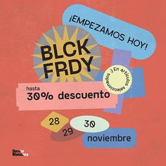 an advertisement for the black friday sale in spanish