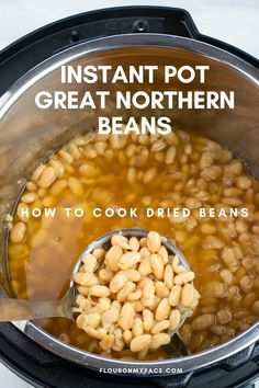 instant pot great northern beans recipe in an instant pot