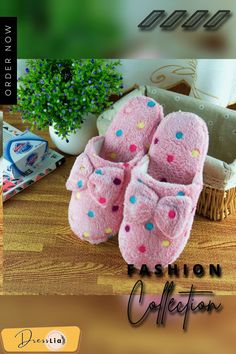 Women Cute Warm Soft Plush Slipper Ladies Home Non-slip Slippers Indoor Shoes Pink Casual Platform Slippers, Casual Pink Platform Slippers, Casual Pink Flat Platform Slippers, Pink Cushioned Platform Slippers With Round Toe, Comfortable Pink Slip-on Platform Slippers, Indoor Slip-on Slippers For Spring, Trendy Flat Indoor Slippers, Comfortable Pink Flat Slip-ons, Trendy Indoor Flat Slippers