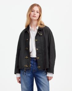 Military Style Fashion, Madewell Jacket, Gift Inspo, Fall Clothing, Car Coat, Minimalist Wardrobe, Fit Body, Military Style, Cashmere Wool