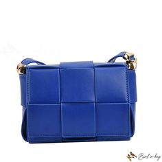 Bird in Bag - Simple single shoulder bag bag female new woven small square bag popular fashion crossbody armpit bag Square Shoulder Bag With Intrecciato Weave, Trendy Rectangular Bag With Intrecciato Weave, Armpit Bag, Street Trends, Popular Fashion, Bird In Bag, Bag Bag, Square Bag, Blue Bags