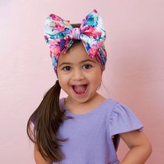 Daisy Craze Headwrap – little lopers Best Bow, Newborn Essentials, Must Have Items, Bow Headband, Perfect Hair, Baby Month By Month, Ribbon Bows, Hair Accessory, Head Wraps