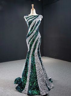 Sequin Pageant Dress, Sleeve Prom Dress, Cap Sleeve Prom Dress, Sweet 15 Dresses, Prom Dresses 2020, Spaghetti Strap Prom Dress, Nature Dress, Green Mermaid, Mermaid Sequin