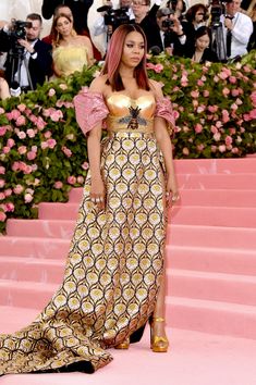 Camp Notes On Fashion, Regina Hall, Gucci Gown, Dior Dress