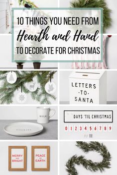 the top ten things you need from heart and hand to decorate for christmas