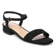 Short Black Heels, Lauren Conrad Collection, Black Heels Low, Block Heel Shoes, Block Heel Sandals, Black Sandals Heels, Comfortable Sandals, Lc Lauren Conrad, Lauren Conrad