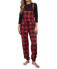 PRICES MAY VARY. Comfy Material: This plaid pajamas set are made of high quality cotton blend, our pajama overalls treat you to pure comfort the minute you slip into them. a pair of buffalo plaid pajama overalls helps you bridge the gap between "perceived effort" and "virtually no effort" to create a look that's equal parts comfort and style. Cute Fashion Design: Women’s pajama overalls features adjustable straps and cinched ankles for optimal cuteness and comfort. Plus, some pairs have a drawst Couple Christmas Pajamas, Christmas Loungewear, Buffalo Plaid Pajamas, Plaid Pajama, Couple Christmas, Perfect Gift For Girlfriend, Holiday Attire, Hair Elastic, Plaid Pajamas