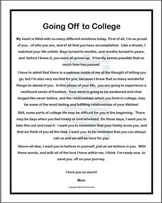 the college letter that is being used to write an application for college student's life