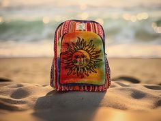 "Step into a world of vibrant warmth with the Sun Fire Hemp Backpack, a unique tie-dye eco-friendly compact backpack measuring 12.5 inches by 10 inches. Handmade with love, this backpack is a testament to your commitment to both style and sustainability, featuring intricate tie-dye details that create a mesmerising display of colour and texture. ⭐️ Unique Tie-Dye Artistry: The Sun Fire Hemp Backpack showcases intricate tie-dye ropework details, forming a unique pattern that embodies the spirit of individuality and creativity. ⭐️ Compact and Convenient: Measuring 12.5\" x 10\", this eco-friendly backpack features a front zipper pocket (8\" x 6.5\") for easy access to essentials, ensuring you're prepared for daily adventures or weekend getaways. ⭐️ Sun-Inspired Hues: Radiating warmth and ene Eco-friendly Multicolor Travel Backpack, Eco-friendly Multicolor Backpack, Eco-friendly Multicolor Rectangular Backpack, Eco-friendly Multicolor School Backpack, Eco-friendly Rectangular Multicolor Backpack, Eco Friendly Backpack, Compact Backpack, Hemp Backpack, Hippie Bags