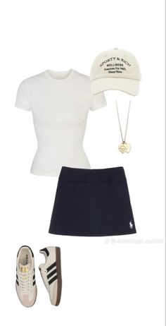 Casual Day Outfits, Elegante Casual, Tennis Clothes, Sporty Outfits