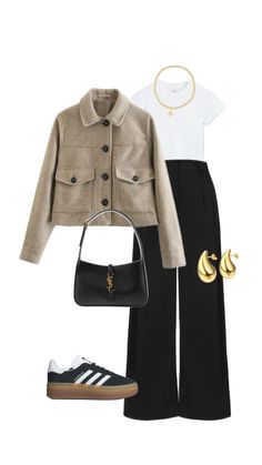 #myfirstshuffle Casual Chique, Outfit Inspo Fall, Casual Style Outfits, Mode Inspiration, Winter Fashion Outfits, Office Outfits, Fall Winter Outfits, Outfits Casuales