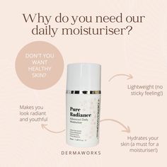 Because we all just want moisturised, healthy skin right? 🙋 #moisturiser #hydratedskin #moisturisedskin #radiantskincare #skincare #skincareroutine #crueltyfreeskin Retinol