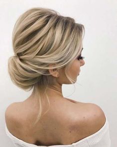 29+ Ideas Wedding Hairstyles Blonde Updo Bangs Bridesmaid Hair Tutorial, Classic Updo, Updos For Medium Length Hair, Wedding Hairstyles Updo