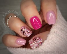 Cute Pastel Pink Nails Design, Sns Dipping Powder Nails Vacation, Dip Powder Nail Designs Glitter, Best Dipped Nails, Cute Dip Powder Nails Valentines Day, Valentines Nails Powder Dip, Pretty Pink Gel Nails, February Nails Ideas Dip Powder, Barbie Dipped Nails