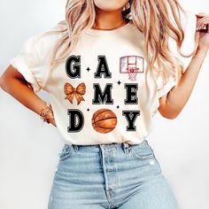 Basketball Bonus Mom Shirts, Game Day Basketball Shirts, Basketball Mom Shirt Ideas, Cheerleading Shirts Designs, Basketball Shirt Designs, Game Day Basketball, Ball Basketball, Cheerleading Shirts, Basketball Mom Shirts