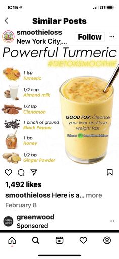 an image of a cup of food with information about the ingredients and how to use it