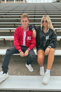 Get ready for game day with this new FSB exclusive- the Nebraska 1867 Varsity Jacket! Available in small-xl Model is wearing size XL Team-colored Outerwear With Team Name For Game Day, Team-colored Outerwear With Team Name For Sports Season, Team-colored Outerwear With Team Name For Sports Events, Team Outerwear For Game Day, Varsity Jacket With Team Name For Game Day, Team-colored Outerwear For Game Day With Team Spirit, Black Team Spirit Outerwear For College, Game Day Varsity Jacket With Team Name, Game Day Long Sleeve Varsity Jacket With Team Name