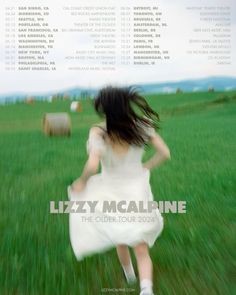 lizzy mcalpine, concert, singer, music artists, spotify, music tour, older music tour, older music album, songs Red Rock Amphitheatre, Norah Jones, The Ellen Show, Dorm Posters, Concert Aesthetic, Music Album Covers, Tour Posters