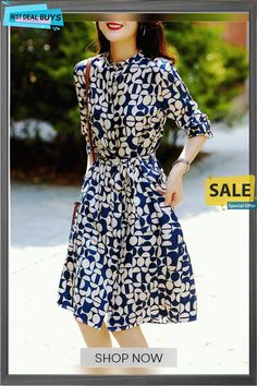 High Sense Skirt Silk Temperament Dress Printed Non-stretch Knee-length Midi Dress, Elegant Skirted Summer Dresses, Elegant Skirted Dresses For Fall, Summer Workwear Skirted Dresses, Long Sleeve Midi Dress For Date, Casual Pleated Skirted Dresses, Elegant Skirted Dresses For Spring, Summer Long Sleeve Dress For A Date, Chic Non-stretch Skirted Dress