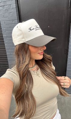 We can't get enough of custom Calypso truckers and we had to pay another tribute to our fav city! This Lexington trucker is so cute for a girls brunch or to add another accessory for a casual night out! Comes in light blue & charcoal. Adjustable sizing. ALL HATS WILL BE FINAL SALE. Caviar Cowboy Hat Outfit, Trendy Trucker Hat With Letter Print For Everyday, Trendy Gray Baseball Cap, Trendy Cream Trucker Hat, Trendy White Trucker Hat For Everyday, Trendy Cream Baseball Cap, Trucker Hat Outfit, Girls Brunch, Hat Outfit