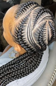 Trending Cornrows, The Trend Spotter, Tight Braids, Braided Hairdo, Hair Adviser, Braids Styles, Braided Cornrow Hairstyles, Small Braids