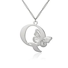 ✨ Introducing our exquisite Butterfly Initial Pendant Necklace—a stunning fusion of personalized charm and graceful elegance! ✨🦋 🌟 Unique Design: This enchanting piece features a delicate initial of your choice, beautifully entwined with a whimsical butterfly, celebrating your individuality while embracing the beauty of nature. 💎 Symbol of Transformation: The butterfly, an emblem of transformation and grace, adds a magical touch, with intricately crafted wings that seem to flutter around the Whimsical Butterfly, Letter Model, Pendant Choker, Initial Pendant Necklace, Meaningful Jewelry, Trendy Necklaces, Initial Pendant, Stainless Steel Pendant, Butterfly Necklace