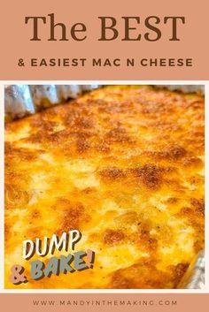 the best and fastest mac n cheese recipe for dinner, lunch or appetizing