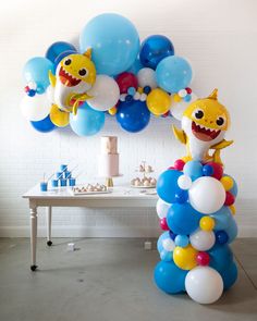 Baby Shark Balloon Backdrop, Baby Shark Balloon Decoration, Baby Shark 2nd Birthday Party Boy, Baby Shark Birthday Party Boy Decoration, Baby Shark Balloon Arch, Baby Shark Themed Birthday Party, Baby Shark Party Decorations, Baby Shark Birthday Party Boy, Baby Shark Theme Birthday