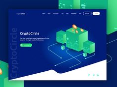 the website design for cryptclicke