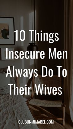 10 Obvious Signs Of An Insecure Husband Insecure Husband, Insecure Men, Relationship Growth, Couple Advice, Feeling Insecure