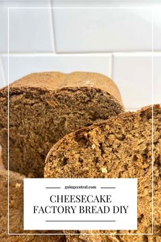 Cheesecake Factory Bread Copycat DIY Recipe Restaurant Recipes Copycat, Cheesecake Factory Bread, Recipes Cheesecake, Recipes Copycat, Cheesecake Factory Recipes, Bread At Home, Make Bread, Bread Easy, Bread Ingredients