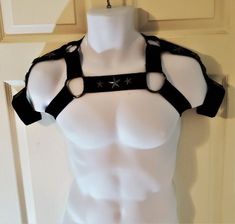 Man Chest, Harness Outfit, Harness Fashion, Men Chest, Chest Harness, Burlesque Costume, Metal Star, Concept Clothing