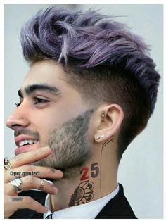 Dyed Hair Men, Popular Mens Hairstyles, Mens Hair Colour, Men Hair Color, Men Haircut Styles, Popular Haircuts