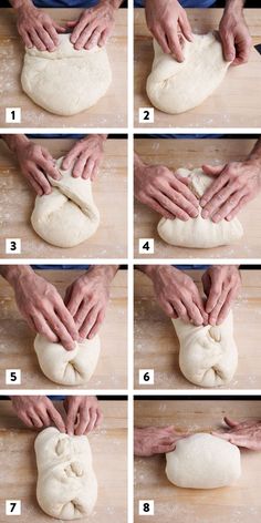 step by step instructions on how to make bread