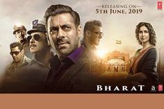 an advertisement for the upcoming movie, bharat 3 0 is shown in this image